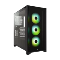 Corsair iCUE 4000X RGB Mid-Tower ATX (BLACK)