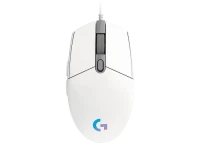 Logitech G203 LIGHTSYNC GAMING MOUSE(WHITE)