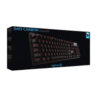 Logitech G413 CARBON Mechanical Gaming Keyboard (BLACK) WIRED