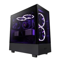 NZXT H5 ELITE RGB COMPACT MID-TOWER ATX (BLACK)