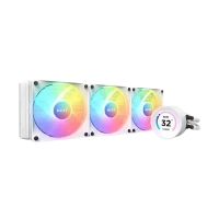 NZXT Kraken Elite 360 RGB CPU Liquid Cooler With LCD Display (WHITE)
