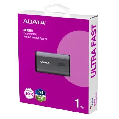 ADATA SE880 EXTERNAL SSD (1TB) 1