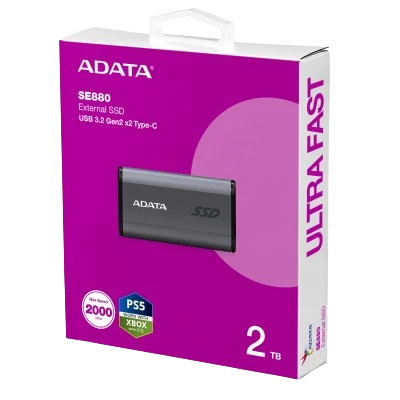 ADATA SE880 EXTERNAL SSD (2TB) 1