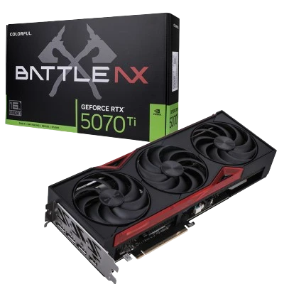 COLORFUL GEFORCE RTX 5070 TI BATTLE AX SFF 16GB-V (BLACK) 1