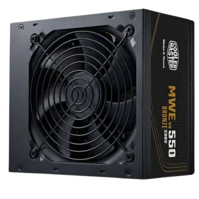 COOLER MASTER MWE 550 V3 80 Plus Bronze NON MODULAR SMPS ATX3.1 (BLACK) 1