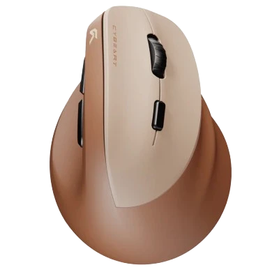 CYBEART Arcus Wireless Ergonomic Mouse (Mocha Mousse) 1