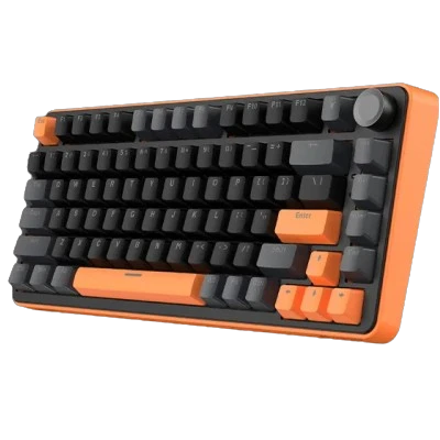KARNAGE SENTINEL 82 RGB WIRED MECHANICAL GAMING KEYBOARD (ORANGE-BLACK) 1