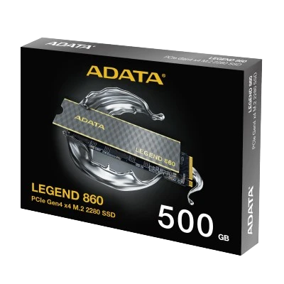 ADATA LEGEND 860 PCIe Gen4 x4 M.2 2280 Solid State Drive (500GB)