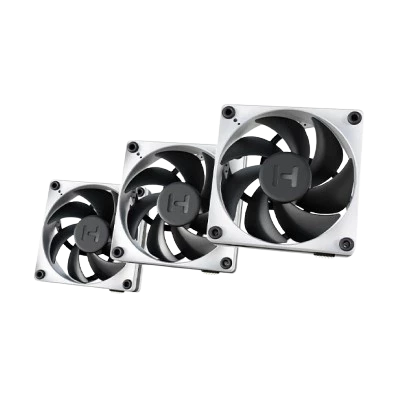 HYTE THICC FP12 120mm CABINET FAN PACK OF 3 (BLACK-WHITE)