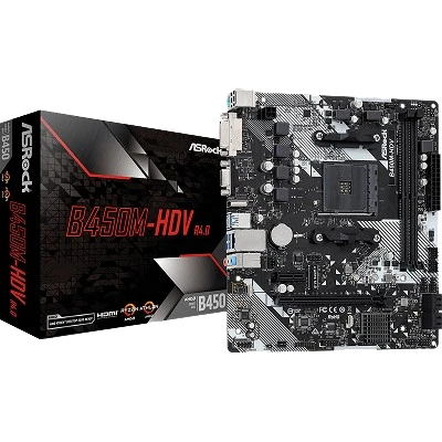 ASRocK B450M-HDV R4.0 1