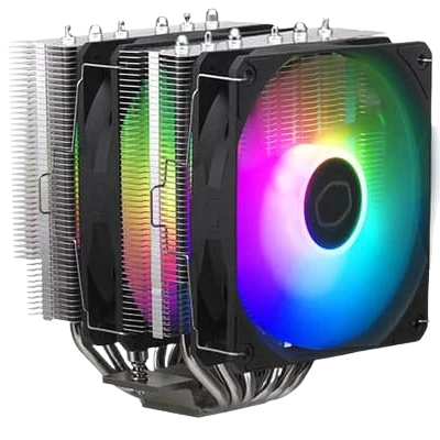 COOLER MASTER HYPER 620S ARGB 120mm DUAL TOWER CPU AIR COOLER (BLACK) 1