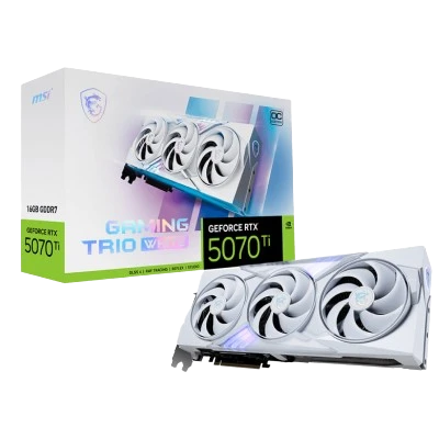 MSI GeForce RTX 5070 Ti 16G GAMING TRIO OC WHITE 1