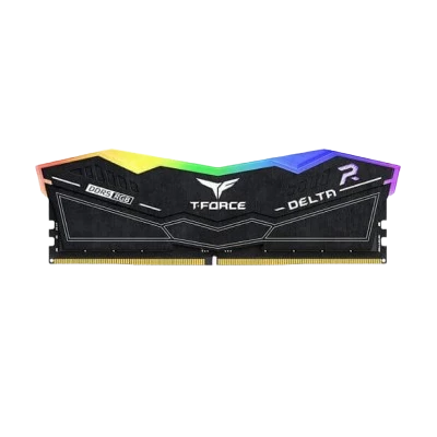 T-Force Delta RGB 16GB(16GBx1) DDR5 5200MHz Desktop RAM (BLACK)