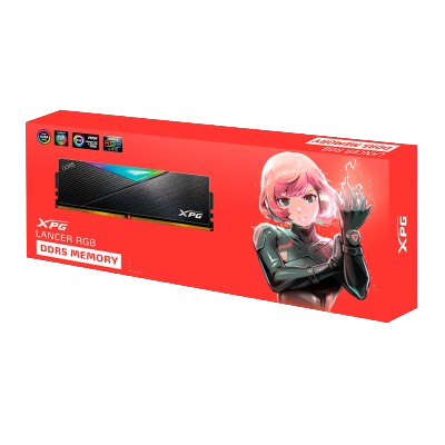 XPG ADATA LANCER RGB DDR5 MEMORY 32GB 6000 MHz (AX5U6000C3032G-CLARBK)