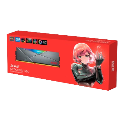 XPG ADATA SPECTRIX D50 (AX4U320016G16A-ST50) 16GB 3200 MHz DESKTOP MEMORY