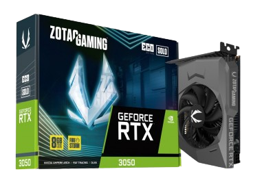 ZOTAC GAMING GEFORCE RTX 3050 ECO EDITION SOLO 8GB GDDR6