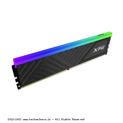 XPG ADATA SPECTRIX D35G 16GB 3200 MHz DDR4 RGB DESKTOP MEMOREY (AX4U320016G16A-SBKD35G) 1