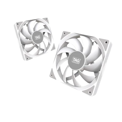 TAG WINDFORCE 120 WHITE 120mm (SINGLE PACK) PC CASE FAN 1