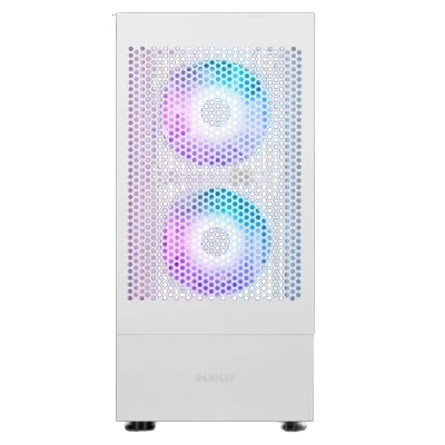 GAMDIAS TALOS E3 MESH ARGB (ATX) Mid Tower Cabinet (WHITE) 1