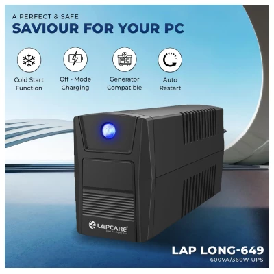 LAPCARE LAP LONG-649 600VA UPS 1