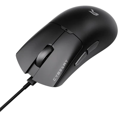 CYBEART GHOST 49g Ultra-light Wired Gaming Mouse (BLACK) 1