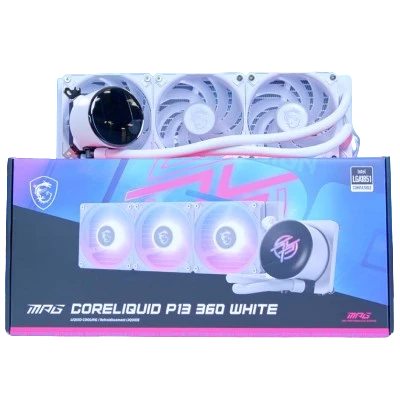 MSI MPG CORELIQUID P13 360 WHITE CPU LIQUID COOLER 360mm 1