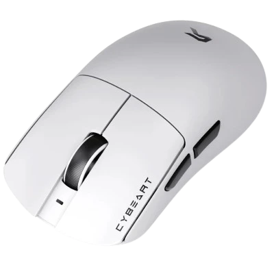 CYBEART Artemis 1K 52g Ultra-light Hot-Swap Tri-Mode Gaming Mouse (WHITE) 2