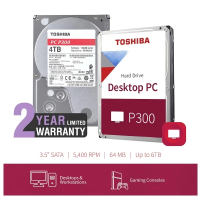 TOSHIBA P300 4TB 5400 RPM 1