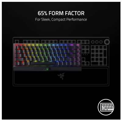 Razer BlackWidow V3 Mini HyperSpeed - GREEN Switch 65% WIRELESS MECHANICAL GAMING KEYBOARD 1