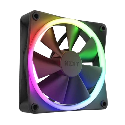 NZXT F120 RGB DUO 120mm FAN WITH RGB CONTROLLER (BLACK) 1