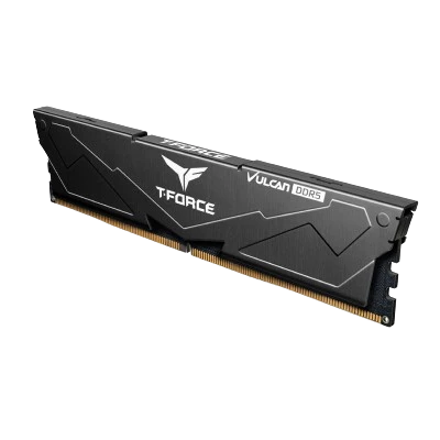 T-Force VULCAN 32GB(32GBx1) DDR5 6000MHz Desktop RAM (BLACK) 1