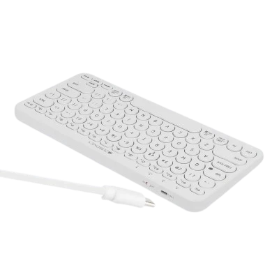 ZEBRONICS K5000MW WIRELESS KEYBOARD (WHITE) 1