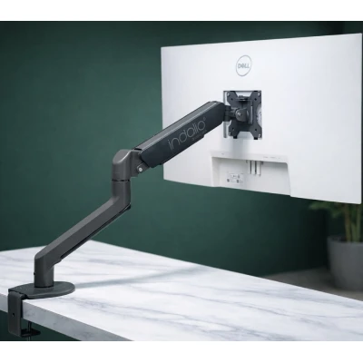 INDALIO SINGLE MONITOR GAS SPRING DESK MOUNT 1