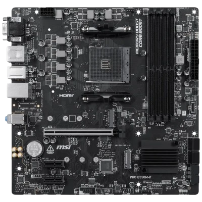 MSI PRO B550M-P 1