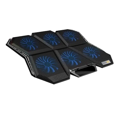 CosmicByte METEOROID Cooling Pad with 6 Fans 1