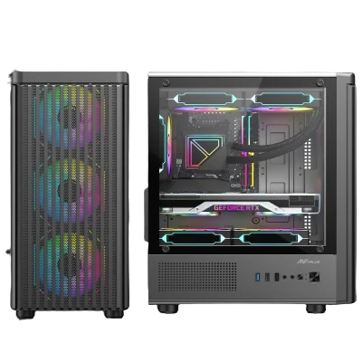 Ant value VM45 M-ATX Mid Tower Pc Case (Black) 1