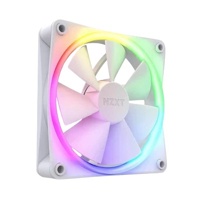 NZXT F120 RGB DUO 120mm FAN WITH RGB CONTROLLER (WHITE) 1