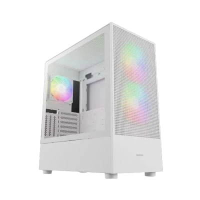 GAMDIAS TALOS E3 MESH ELITE ARGB (E-ATX) Mid Tower Cabinet (White) 1