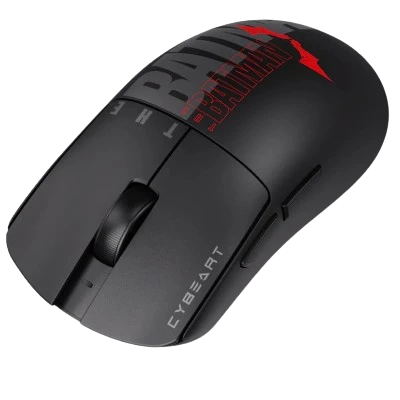CYBEART Artemis-The Batman 1K 52g Ultra-light Hot-Swap Tri-Mode Gaming Mouse (BLACK) 2