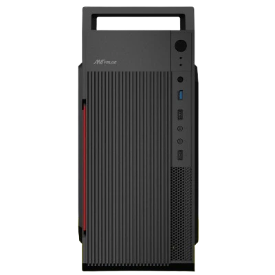 Ant value VM5P M-ATX Mid Tower Pc Case With Power Supply (Black) 1