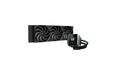 DEEPCOOL MYSTIQUE 360 5th GEN LIQUID COOLER WITH LCD SCREEN 1