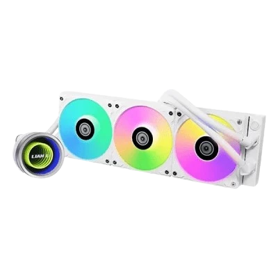 Lian Li GA II Trinity 360 360mm ARGB CPU Liquid Cooler (White) 1