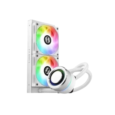 Lian Li Galahad 240 ARGB 240mm  CPU Liquid Cooler (White) 1