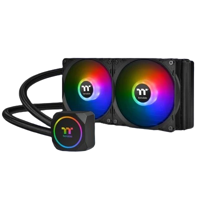 THERMALTAKE TH240 ARGB Sync AIO Liquid Cooler 240mm (BLACK) 1