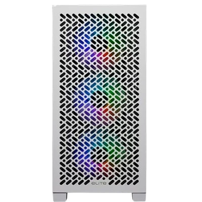 Cooler Master Elite 302 ARGB M-ATX PC Case (WHITE) 2