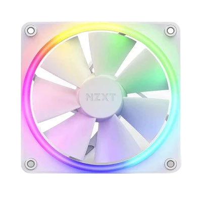 NZXT F120 RGB DUO 120mm FAN WITH RGB CONTROLLER (WHITE) 2