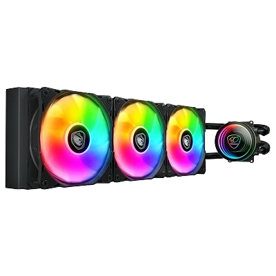 COUGAR POSEIDON ELITE ARGB 360 CPU LIQUID COOLER 360mm (BLACK) 2