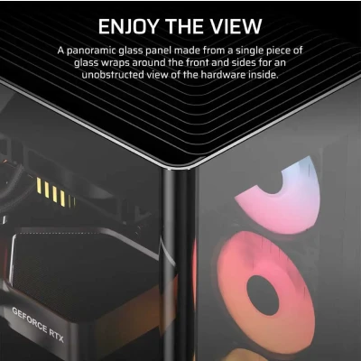 CORSAIR FRAME 4500X RS-R ARGB Panoramic Glass Mid-Tower PC Case (BLACK) 03 TW Product Gallery CORSAIR FRAME 4500X RS-R ARGB Panoramic Glass Mid-Tower PC Case (BLACK) 03 TW Product Gallery