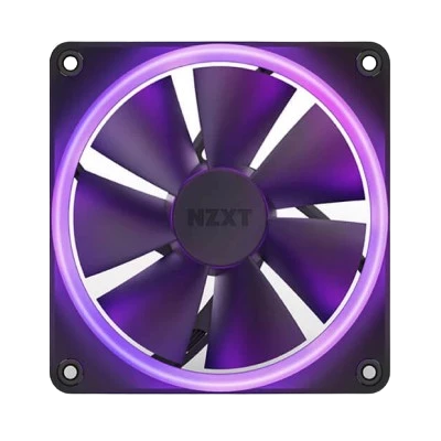 NZXT F120 RGB DUO 120mm FAN WITH RGB CONTROLLER (BLACK) 2