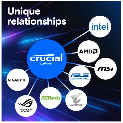 Crucial Pro 64GB Kit (32GBx2) DDR5 5600 MHz Desktop Ram 2